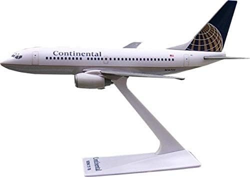 Repülés Miniatúrák 737-700 Continental Airlines 1/200 Skála Kijelző Modell állvánnyal