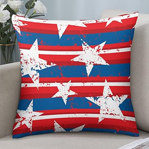 Amerikai Zászló Csillagok Párnát Kiterjed a Zip-Tér Párnahuzat Párna Védő Ágy Kanapé a nappaliban