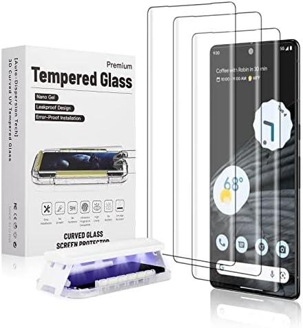 3 Csomag Ultra Glass kijelző Védő fólia Samsung Galaxy S23 Ultra 3D Ívelt Szélén Edzett Üveg - Os Ultrahangos Ujjlenyomat Feloldása,Karcolás