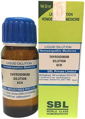 SBL Thyroidinum Hígítási 6 CH