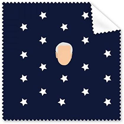 Amerika Elnök a Személy Biden Kék Csillagok tisztítókendővel Telefon kijelzőjén Szemüveg Tisztító 5db