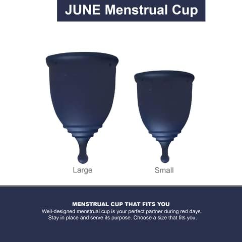 Június Co, június Kupa, Nők - Újrafelhasználható Menstruációs Csésze - PH Barátságos Időszak Kupa - Flex Menstruációs Csésze, Orvosi Minőségű