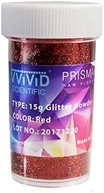 VViViD Prisma65 Glitter Piros Fém Pigment Por 15g