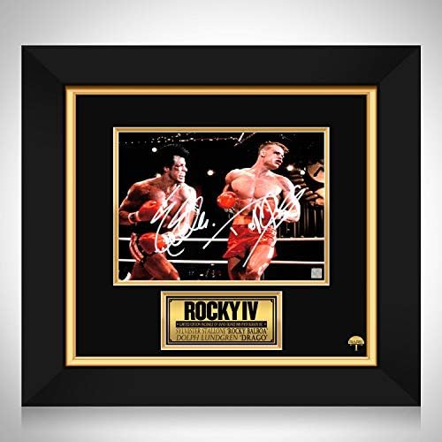 Rocky - Rocky vs Drago Korlátozott Signature Edition Stúdió Engedélyezett Fotó Egyéni Keret