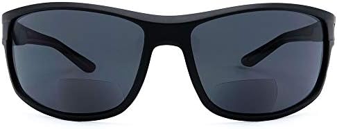 VITENZI Bifokális Napszemüveg TR90 magunkra kell tekerni Keret Sport Olvasók számára az Olvasás mellett A Massa Nap a Fekete 3.00