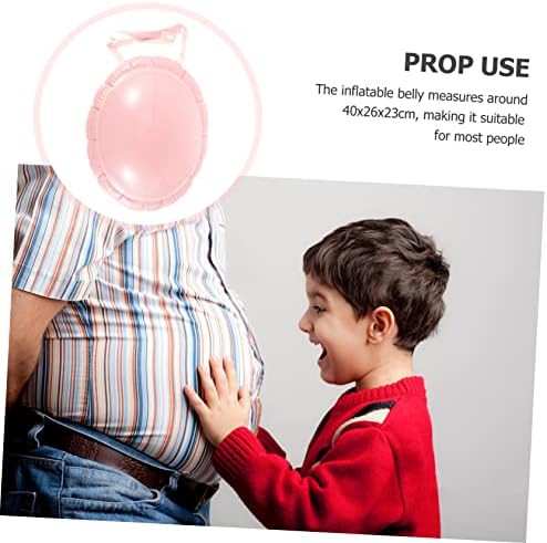 Didiseaon 10 Db Felfújható Hamis Hasa Szülési Overall a Terhes Nők Felnőtt Jelmez Hamis Hasa Reális Hamis Terhesség Has Párnázott Terhesség