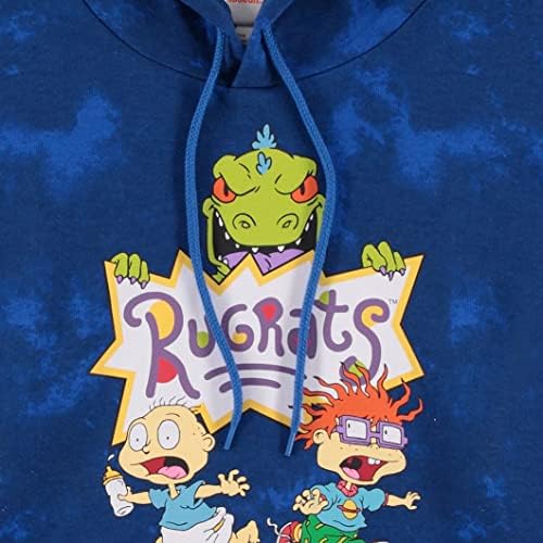 Nickelodeon Férfi Poronty Reptar Kapucnis - Poronty Reptar Tommy Chuckie Allover Kapucnis Pulóver