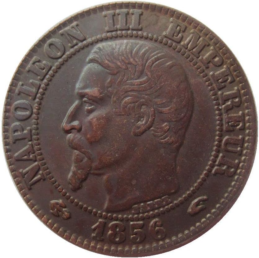 5 centime-ot minden megírt 1853-1857 francia Külföldi Másolás Emlékérme