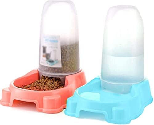 Pet 2 Csomag Kis Háziállat Víz, illetve Élelmiszer-Feeder Szett Kutyák, Macskák, Feeder -, illetve Automata vízadagoló Kis vagy