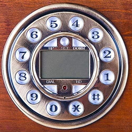 ZYZMH Antik Telefon, Vezetékes Digitális Vintage Telefon Klasszikus Európai Retro Vezetékes Telefon Csengőhang (Szín : C)