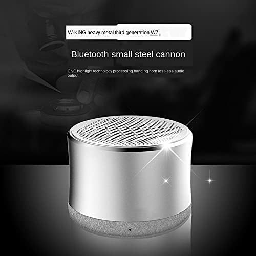 LUKEO Vezeték nélküli Bluetooth Hangszóró, Mélynyomó Dinamikus 3D-s, Fém Autó, Hordozható Mini Hangfal, Kártya, zenelejátszó, AUX