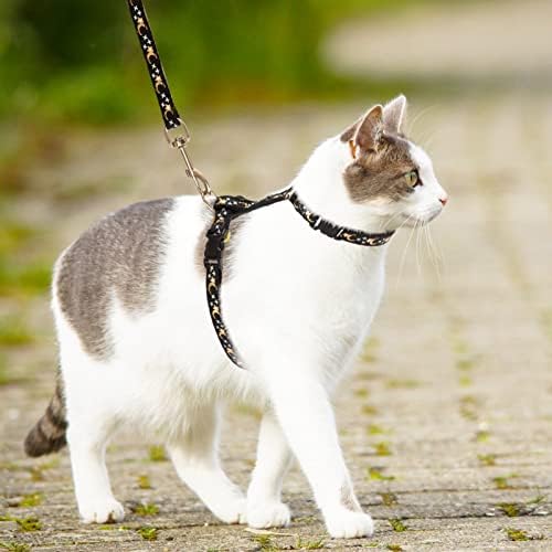 PUPTECK Macska Hám, illetve Póráz Set - Menekülés Bizonyíték Könnyű Kitty Heveder, Állítható Macskák Kis Kölykök Séta Képzés
