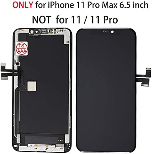 Képernyő iPhone 11 Pro Max Képernyő Cseréje 6.5 inch LCD Kijelző, Touch Digitalizáló Keret Közgyűlés Teljes Javító Készlet Javító