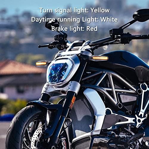 Motoros indexet, Lámpák, 4db Első Hátsó Jelzőfény LED Fék Nappali menetjelző Fény Univerzális Motorkerékpár Robogó Quad Cirkáló Harley Kawasaki