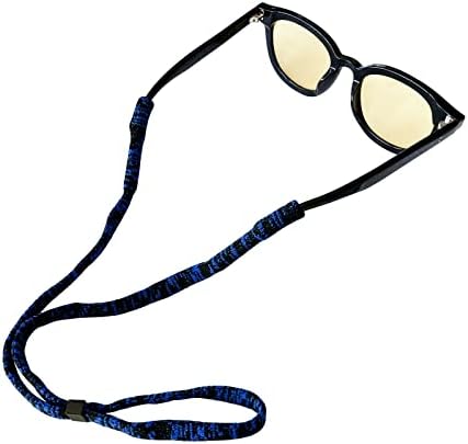 6 Pack Glassess Heveder, Szemüveg Tartó, Szemüveg, Kantár, csúszásmentes Szemüveg Lánc, Sport Szemüveg Pánt, Mix Színek