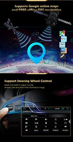 9Android 10 Autó Hifi GPS Carplay fejegység Toyota RAV4 2013-2018 Android Automatikus Bluetooth Audió-Videó Lejátszó Érintse meg