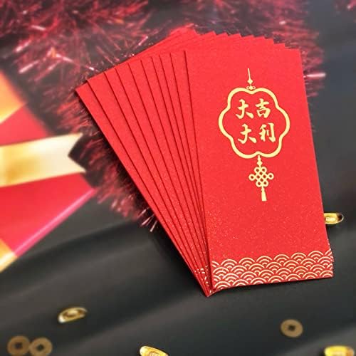 20 DB Szerencse Vörös Borítékok Kínai Új Év Tavaszi Fesztivál zsebpénz Szerencsés Hong Bao az Új Év Esküvő,Születésnap - C