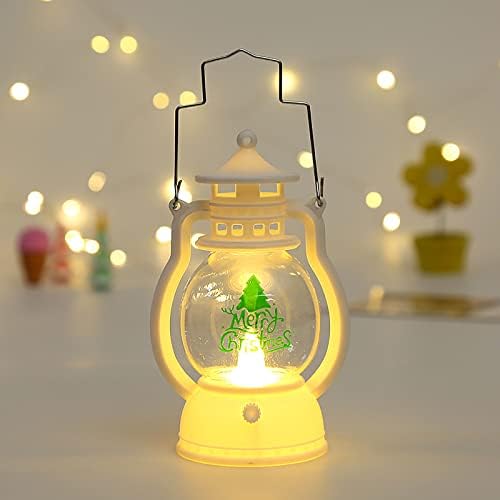 Karácsonyi Dekorációs Kézi Lámpa LED-es Éjszakai Fény Haza Fél Karácsonyi Dekoráció Fény Show Hálószoba (D, Egy Méret)