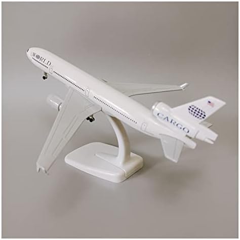Repülőgép Modellek 20cm Alkalmas Levegő USA World Cargo MD MD-11 Airways Die Cast Repülő Modell Repülő Modell Gép Kerekekkel Grafikus Kijelző