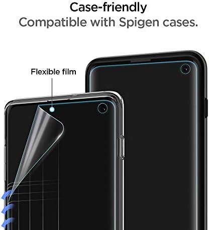 Spigen NeoFlex Screen Protector [TPU Film] Célja a Samsung Galaxy S10 [2 Csomag]