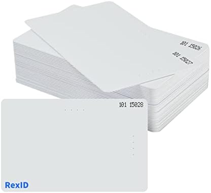 Alapértelmezett Programozott RexID 10 Pack H10301 PVC ISO Proximity Kártya, beléptető Rendszer. Hasonló Szabvány 26 bites Formátumban