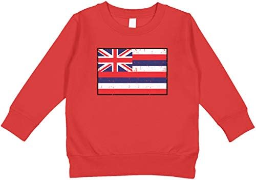 Amdesco Állami Zászló Hawaii Hawaii Zászló Kisgyermek Pulóver