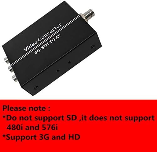 HD 3G-SDI, hogy AV CVBS Video Converter Támogatja az 1080P L/R Audio Kimenet SD-SDI HD-SDI Jelet a TV-ben