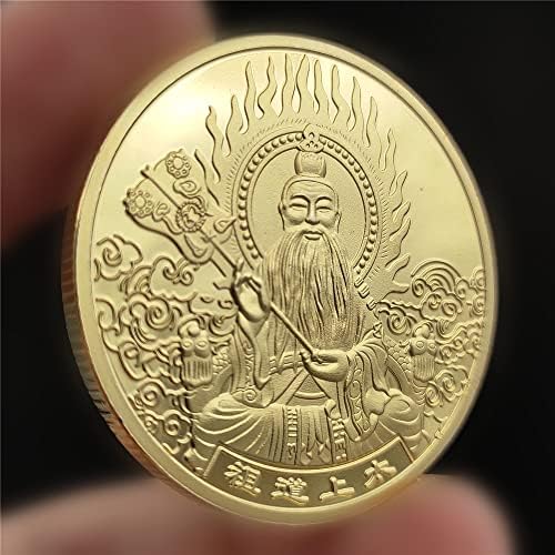 Taoista Őse Taishang Laojun Arany Érmék Emlékérmék Pletyka Érmék Kínai Kultúra Taoista Érmék