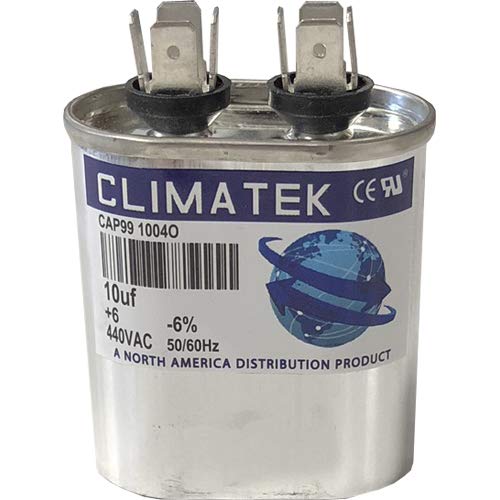 ClimaTek Ovális Kondenzátor - illik American Standard CPT1870 | 7.5 uf MFD 370/440 Volt VAC