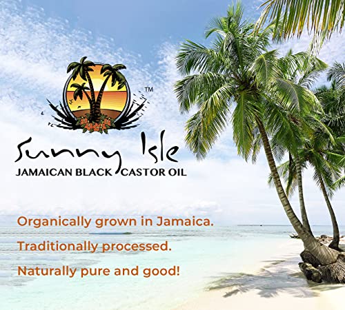 Napfényes Sziget Jamaikai Fekete ricinusolaj 8oz - Műanyag PET Palack | a Haj Növekedését Olaj, Szemöldök & Szempillák, Fejbőr, Köröm Érdekel