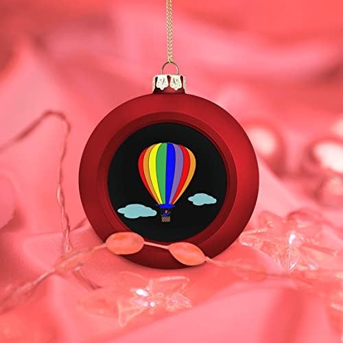 Hőlégballon Színes Karácsonyi Labdát Lógó Díszek Xams Fa Dekoráció karácsonyi Parti