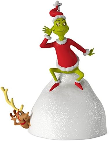 Hallmark Emlék 2017 Dr. Seuss, Hogy A Grinch stole Christmas! Üdv Karácsonyi Zenélő Karácsonyi Dísz