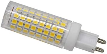 MaoTopCom 10W G9 LED Izzó Szabályozható LED Izzók(6 db)- 100W G9 Halogén Izzók Azonos 4000K Természetes Fehér Kerámia G9 LED