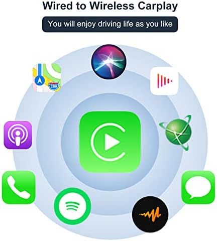 LEROAADZ Vezeték nélküli CarPlay az Autó Sztereó, Vezeték nélküli Apple CarPlay USB bemenet-002