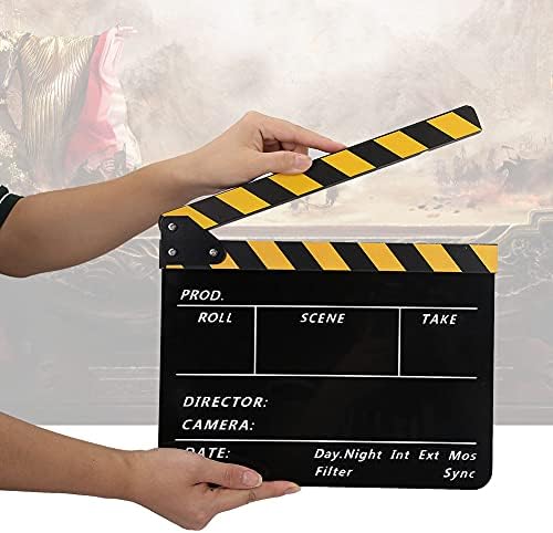 Tbest Egyéb Felvételkészítési Tartozékok Akril Igazgató Jelenet Clapperboard Tv-Film Akció Testület Film Vágás Kellék a Toll