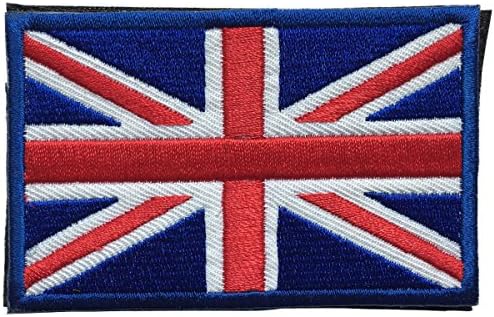 SpaceCar Egyesült királyság EGYESÜLT Királyság Nagy-Britannia a Brit Királyi Union Jack Zászló Katonai Taktikai Javítás 3.15 x 1.97