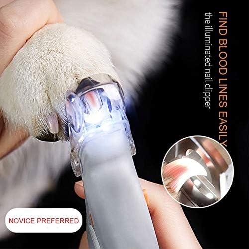 U/R Új LED Pet körömvágót - Nagy Vágás Cats & Dogs Nails & Karmok, 5X Nagyítás, Ami egyben Egy Gyors-Klip