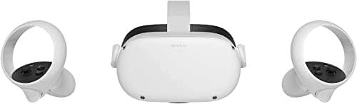 Oculus Legújabb Quest 2 VR Headset 256 gb-os Szett, Fehér - Speciális All-in-One Virtuális Valóság Headset Borító Készlet, 16