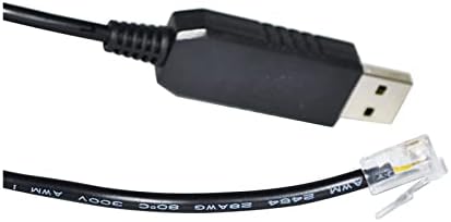 Ipari FTDI FT232RL CHIP USB-RS485 RJ11 RJ12 Csatlakozó Adapter, Soros Kommunikációs Kábel TS;INO-DYN;ATR;A COOLDRIVE SERVO (Méret : 5M, Szín