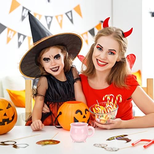 Luxshiny Üst Bögre Halloween Kerámia Bögre Italt Z Bögre Kazán Bögre 3D Boszorkányok Sört Üst Bögre, Kerámia Bögre Kávé Halloween