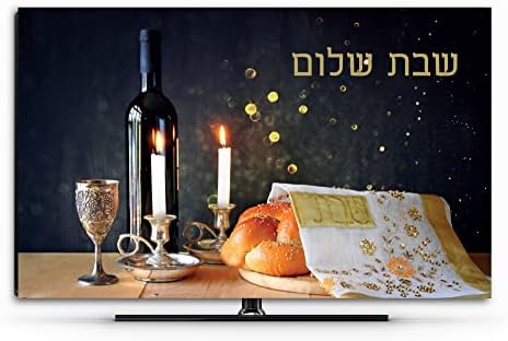 KREATIVITÁS, Szombat TV-Terjed - a Shabbat Vacsora & Jeruzsálem (75 hüvelykes, a Shabbat Vacsora Sötét)