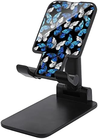 Kék Pillangók Összecsukható Mobiltelefon Állvány, Állítható Szög Magasság Hordozható Asztali Telefon Jogosultja