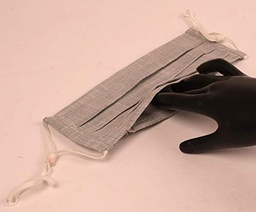 Próbakő Szűrő zsebében orrnyereg 2 réteg pamut maszk mosható