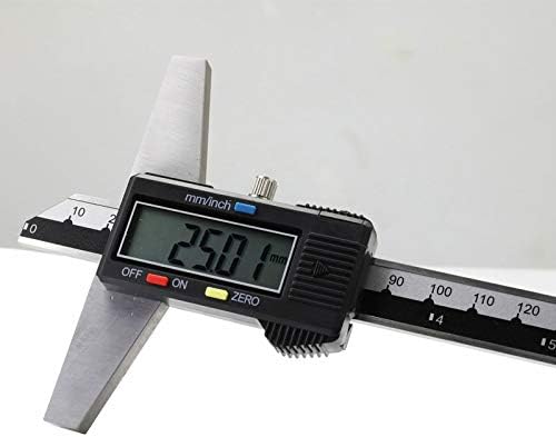 WPYYI 0-150 mm-6 Rozsdamentes Acél Metrikus Császári Digitális Mélység Vernier Tolómérő Mikrométer Elektromos, Digitális mélységmérő