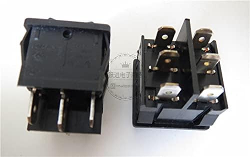 Eredeti - os 1809 önjáró rocker kapcsoló, 6pin 3gear önálló visszaállítása billenő kapcsoló 6A250VAC