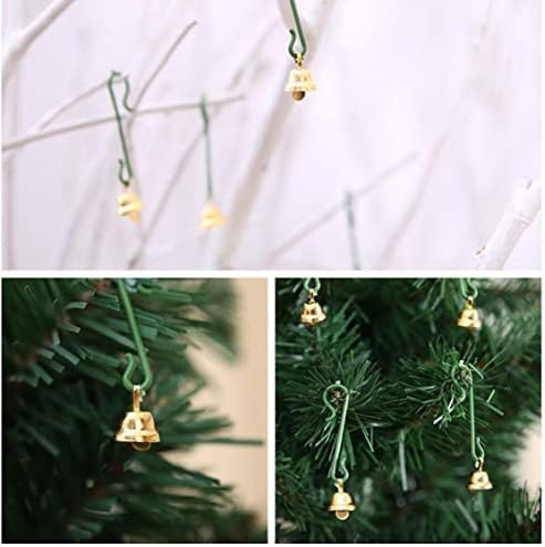 Zonster 20 Db Karácsonyi Mini Arany Jingle Bells Díszek Dekoráció Otthon a Karácsony karácsonyfa Díszítő Kézműves