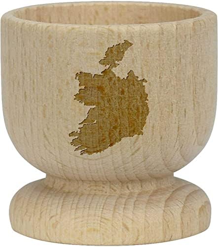 Azeeda 'Írország Ország' Fából készült tojástartó (EC00022928)