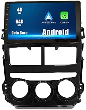 Android 10 Autoradio Autós Navigációs Sztereó Multimédia Lejátszó, GPS, Rádió, 2.5 D érintőképernyő forToyota VIOS/Yaris 2018-2019