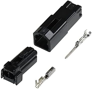 ZTHOME 2 Beállítja a Tyco 2 Pin Autó Hangszóró Pug Magassugárzó Plug Elektromos Kábelköteg Női Férfi Csatlakozó Mzd 174057-2 174056-2 (Szín