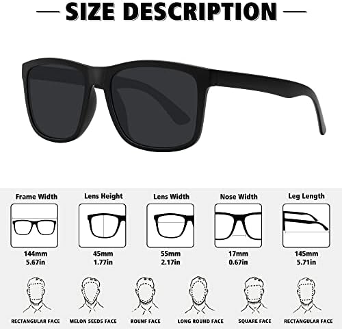 MEETSUN Polarizált Napszemüveg a Férfiak a Nők Vezetési napszemüvegek UV-Védelem